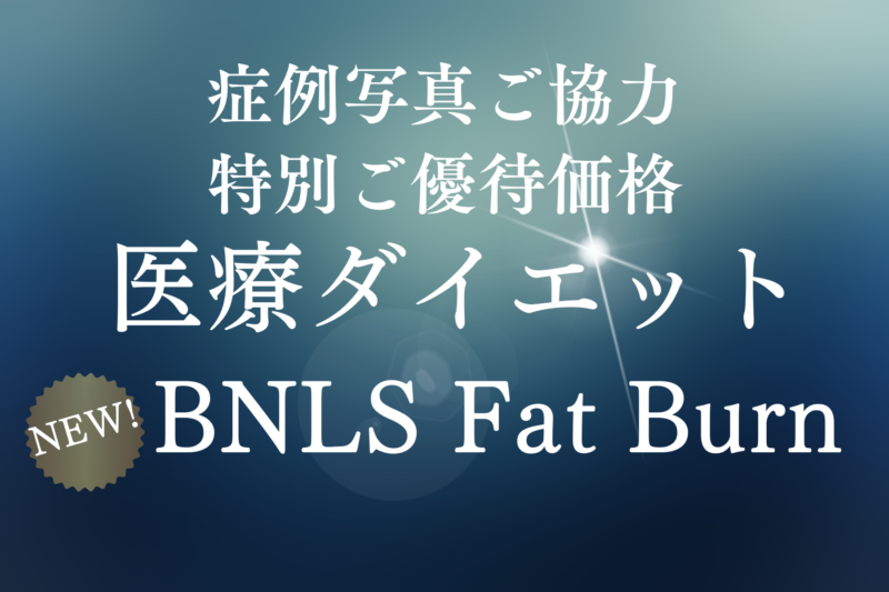 医療ダイエットでリバウンドも怖くない│高崎市・太田市│脂肪溶解注射BNLSファットバーン